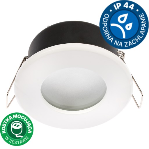 HALOGÉNové svietidlo Hermetický stropný podhľad + GU10 10W LED žiarovka
