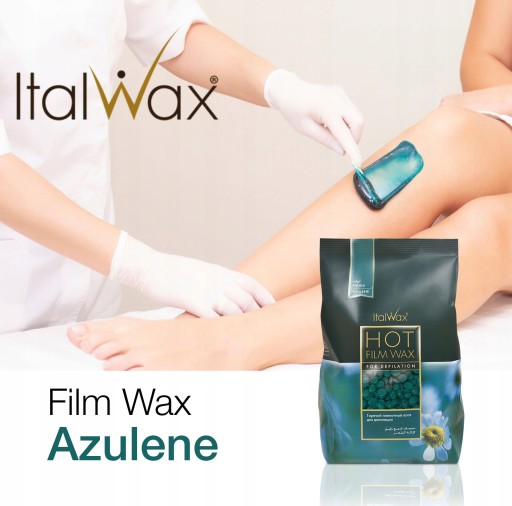 Italwax TVRDÉ VOSKOVÉ kvapky AZULEN 250g DEPILÁCIA