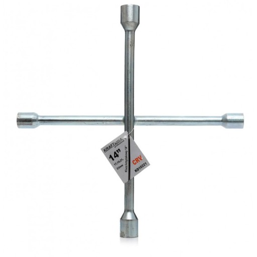 KĽÚČ NA KOLESY 17X19X21X23MM CROSS KD10532