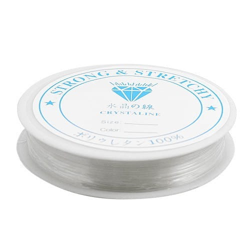 ZS04 Silikónová šnúrka Elastická guma na šperky STRONG & STRETCHY 0,8mm 8
