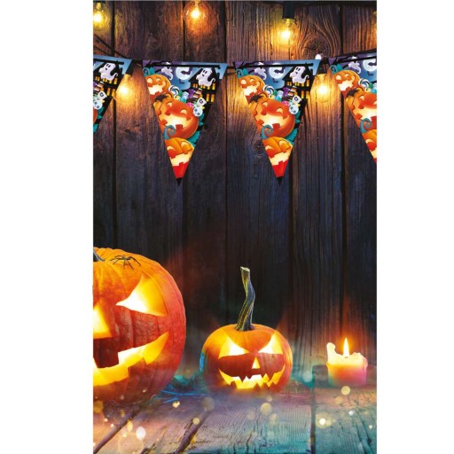 BANNER vlajky TEKVINY a DUHAVI halloween girlanda