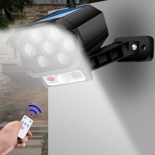 DUMMY CAMERA LED SOLÁRNA LAMPA SO SNÍMAČOM POHYBU