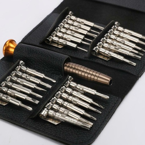 SADA PRESNÝCH SKRUTKOVAČOV 25 V 1 SKRUTKOVAČOV TORX BITKY V PÚDRI