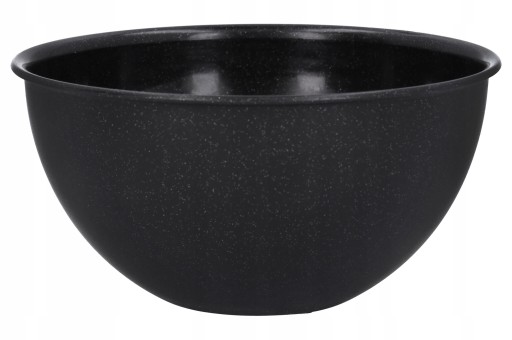 PLASTOVÁ MISKA, čierna miska na zmrzlinu, zákusky, kuchynské snacky, 0,75l