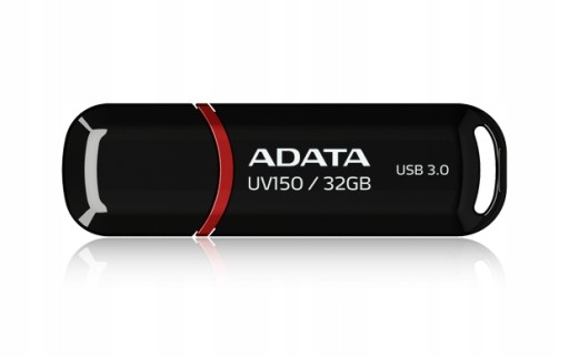 ADATA UV150 32 GB PENDRIVE USB 3.0 +90 MB/s ČIERNA