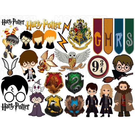UMÝVAJÚCE DOČASNÉ TETOVANIE PRE DETI HARRY POTTER ORIGINÁLNE DIZAJNY