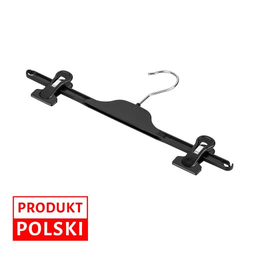 Vešiak - 10 ks 35 cm záves na nohavice a sukne s nastaviteľnými sponami