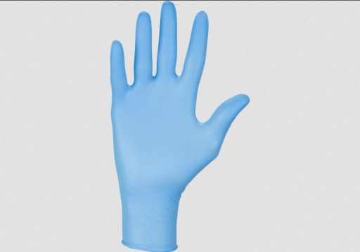 Nitrylex Classic jednorazové nitrilové rukavice bez púdru, modré XL