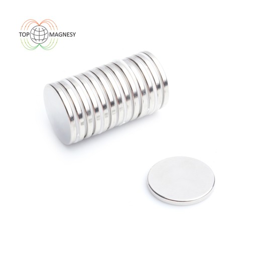 Cylindrický neodymový magnet MW 25x2,5 N38
