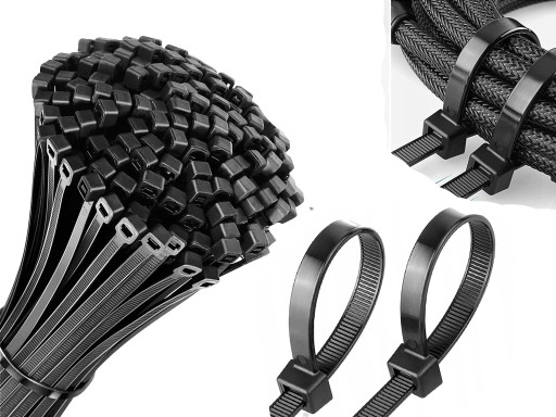KABELOVÉ VIAZAČKY PRE KÁBLOVÉ Zipsy KABELOVÉ VIAZAČKY KABELOVÉ VIAZAČKY 300x3,6 MM 100KS