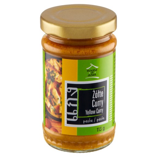 Žltá kari pasta 113g - Dom Ázie