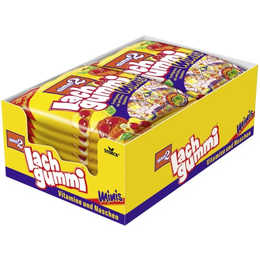 Sada mini želé balíčkov Smiej Jelly Babies Nimm2 Lach Gummi 10ks De