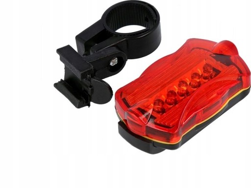 BICYKLOVÉ OSVETLENIE BICYKLOVÉ ZADNÉ SVETLÁ 5 LED XY103