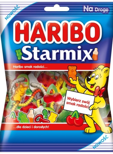 Haribo Starmix Jelly fazuľa 85 g