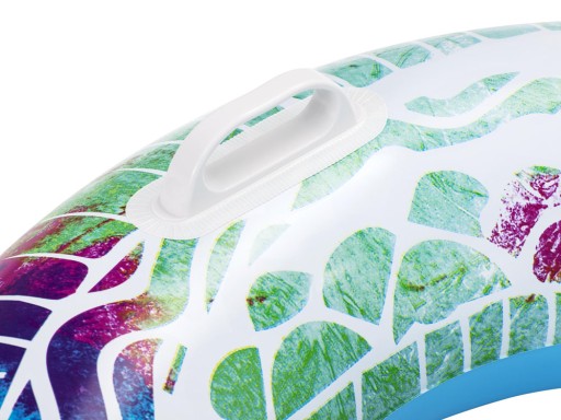 NAFUKOVACÍ KRUH S RÚČKAMI PASTEL XXL 91 CM NA PLÁVANIE NA PLÁŽ