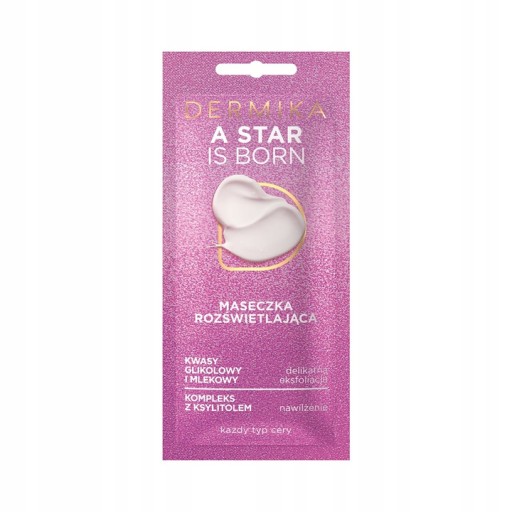 Rozjasňujúca maska Dermika A Star is Born