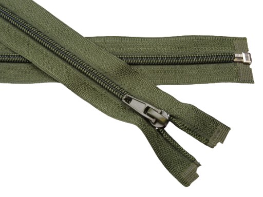 Zips 5, špirála, 40 cm, olivový