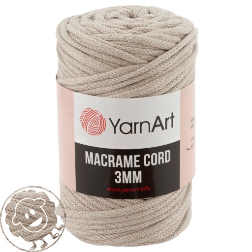 Reťazec YarnArt | Macrame kábel 3mm | farba 753