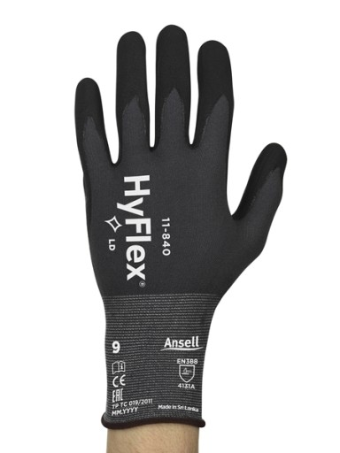 Ansel HYFLEX 11-840 nitrilové pracovné rukavice 6