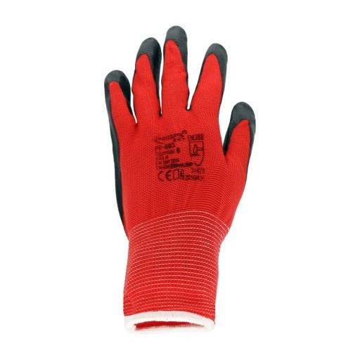 LATEXOVÉ PRACOVNÉ RUKAVICE PORÉZNE latexové ZÁHRADNÉ STAVEBNÉ RUKAVICE 10 PÁROV