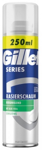 GILLETTE SERIES ALOE VERA SENSITIVE FOAM 250ml