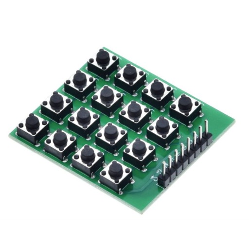Klávesnica dotykového spínača 16 tlačidiel (4x4) Arduino