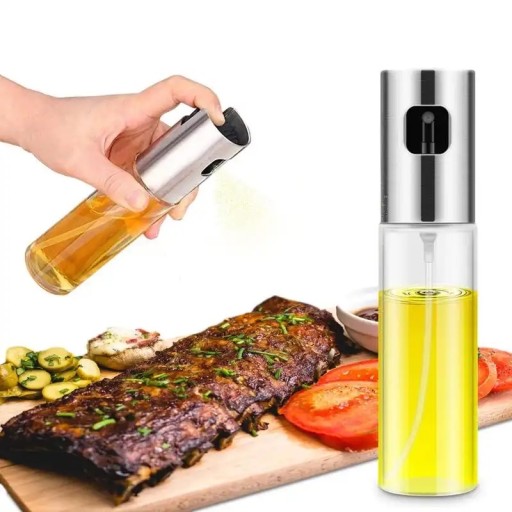 ROZPRAŠOVAČ SKLO DÁVKOVAČ NA OLEJ OLIVOVÝ OCOT ROZPRAŠOVAČ 100 ML