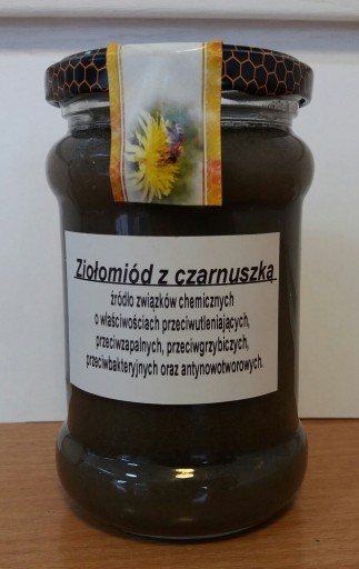 PRÍRODNÝ Púpavový med s čiernym kmínom