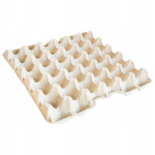 Papierové tácky na 30 vajec, 10 kusov