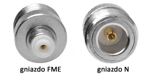 RF adaptér FME/gn-N/gn 50Ohm