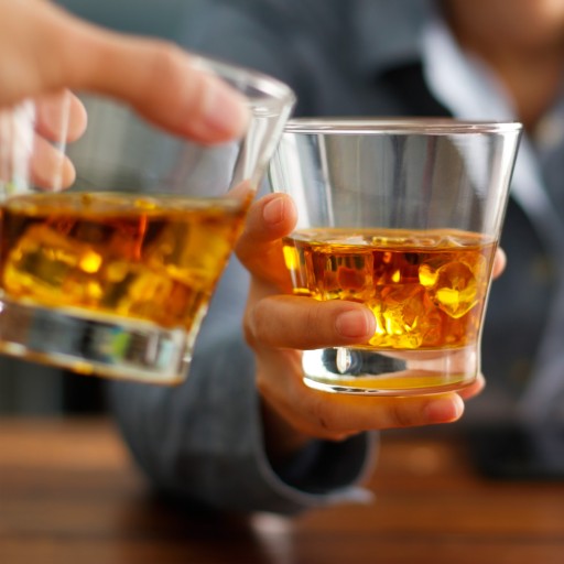POHÁRKY NA WHISKY BRANDY NÁPOJE NÁPOJE 300ml SADA 6 ks