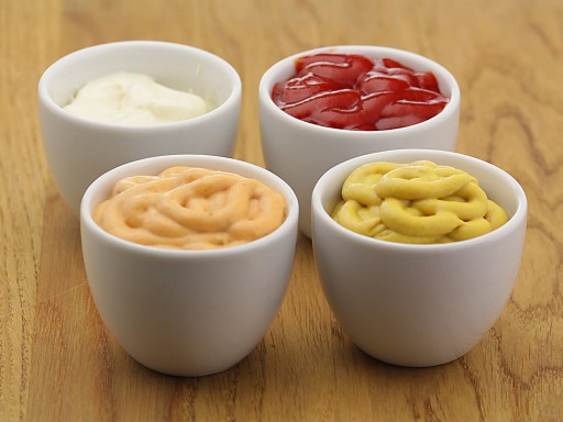 PORCELÁNOVÁ MISKA MAJONÉZOVÁ DIP OMÁČKA 6,5 CM 90 ML