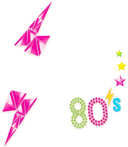 Samolepky Šperky Kryštály Dekorácia na tvár Disco Karnevalový ples 80. rokov