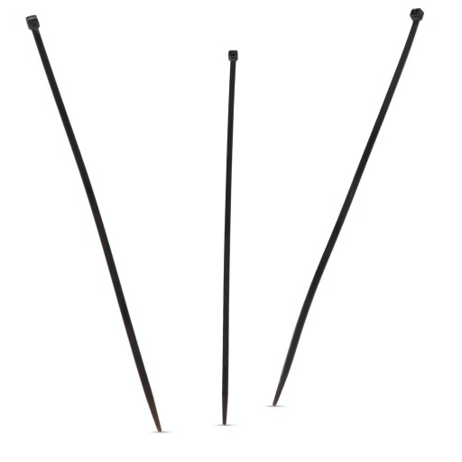 200x sťahovacie pásky Káblové pásky Zipsy 3,6 x 300 mm Silné UV sťahovacie pásky