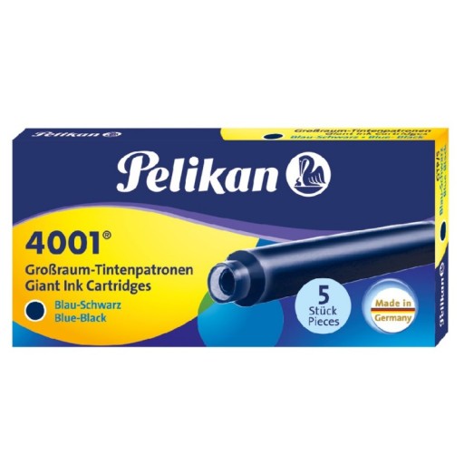 DLHÉ MODRÉ NÁPLNE 4001 PELIKAN 5 KS GTP/5