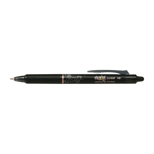 Guľôčkové pero Pilot Frixion Black 1.0 s gumou