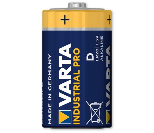 Alkalická batéria Varta Industrial Pro LR20 D