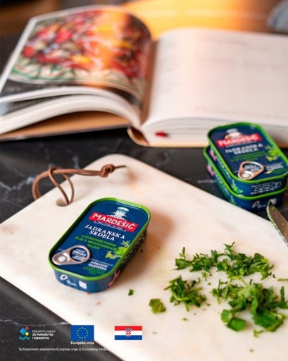 Chorvátske sardinky v oleji a bylinkách 90g