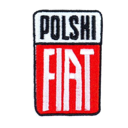 Nažehľovacia cestovná nášivka s emblémom POLSKI FIAT