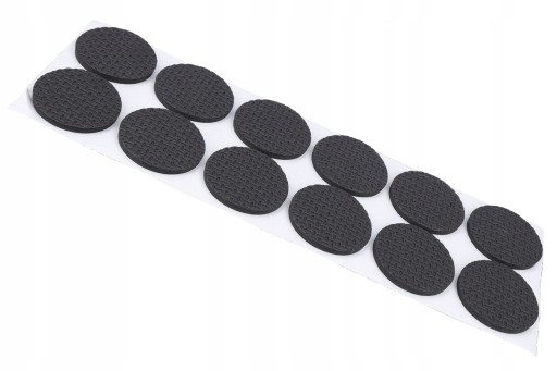 Protišmykové podložky pod okrúhly nábytok, 40 mm