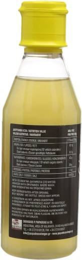 Citrónový balzamikový krém z Grécka, Krém na báze balzamikového octu 250 ml