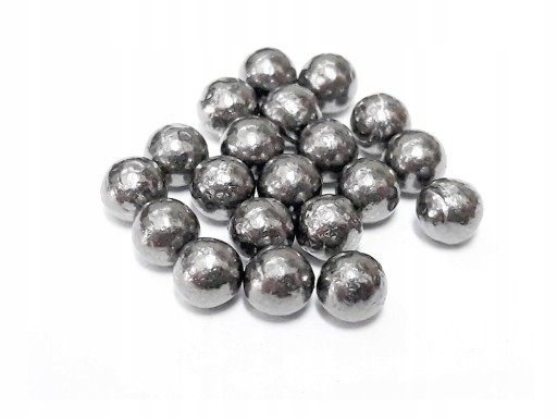Olovené guľôčky okrúhle 4,5 mm bal. 500 kusov kal.177