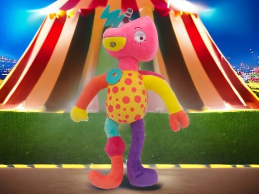 Zooble Bábkový digitálny cirkus Úžasný digitálny cirkus ZUBL MASKOT MEDVEĎ