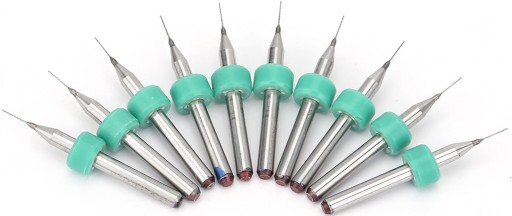 10 x MINI VRTAČKY 0,3mm VIDEO MODELOVANIE DPS