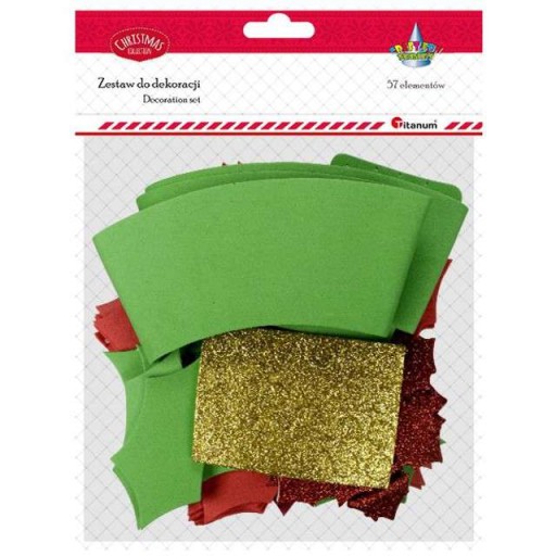 KREATÍVNA vianočná súprava na VIANOCE, DIY veniec