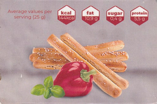 Keto produkty Keto Diet Pepper Sticks 75g