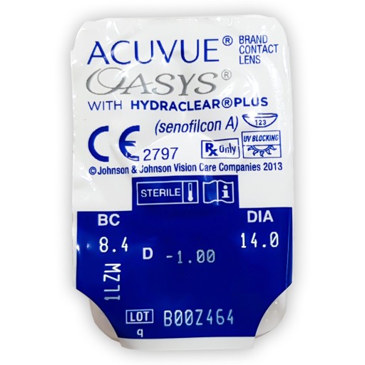 Kontaktné šošovky Acuvue Oasys BC 8.4 - 1 kus