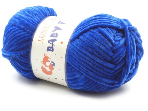 Priadza Baby Fox, farba zafír 68