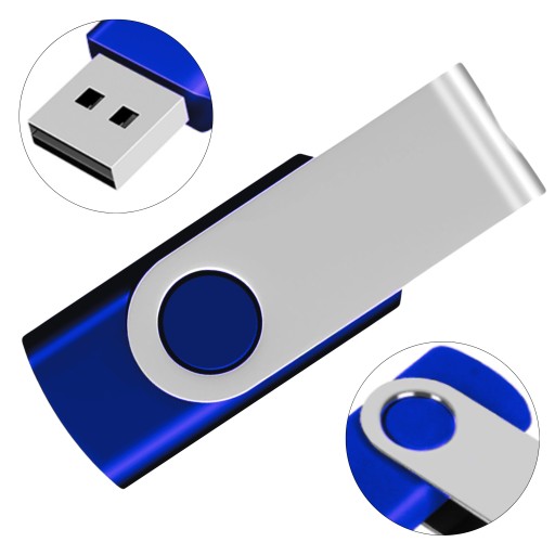 PENDRIVE 8GB USB TWISTER MEMORY MEDIA 2.0 UNIVERSAL