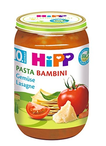 Hipp Bio zeleninové lasagne večera 10m 220g